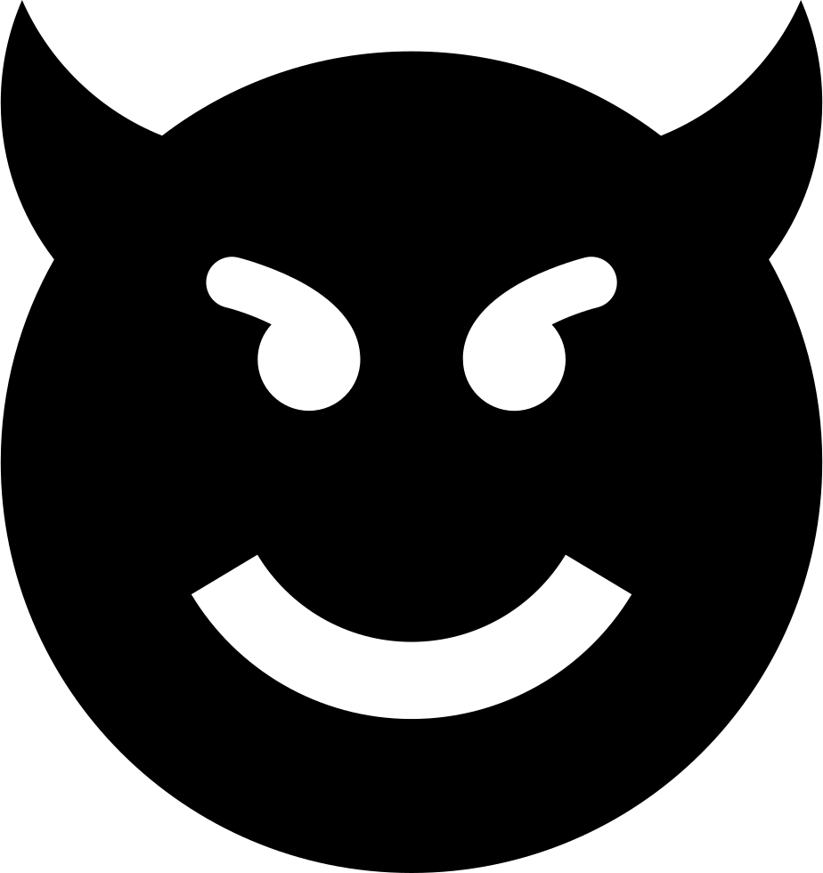 Png File Svg - Devil Icon Png Clipart (924x980), Png Download