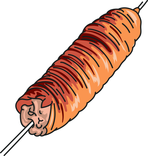 Kokoreç - Turkey - Kokoreç Clipart - Png Download (617x648), Png Download