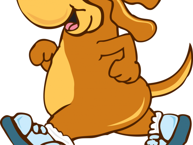 Mule Clipart Brown - Dog Walking - Png Download (640x480), Png Download