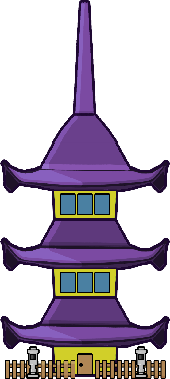 Pogada Style House Clipart (554x1232), Png Download