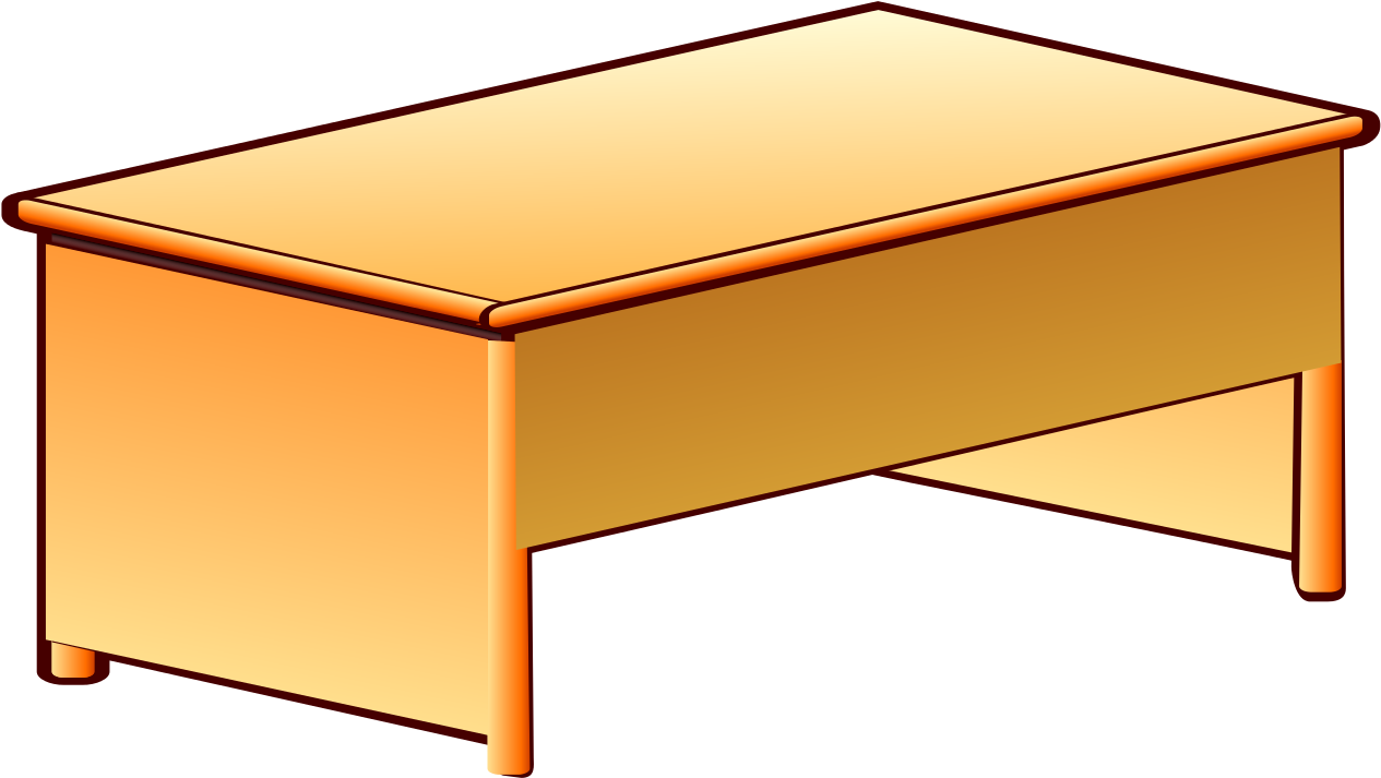 Nuvola Desk - Desk Png Transparent Clipart (1280x736), Png Download