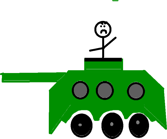 Drawing1 - Drawing M - Tank Clipart (688x571), Png Download