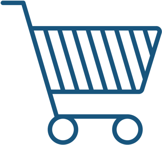 Shopping-cart - Shopping Cart Clipart (1000x1000), Png Download