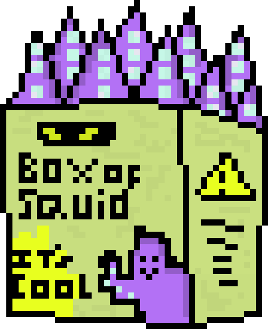 Box Of Squid Clipart (1660x1420), Png Download