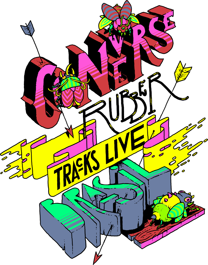 Converse Rubber Tracks Live - Graphic Design Clipart (800x1018), Png Download