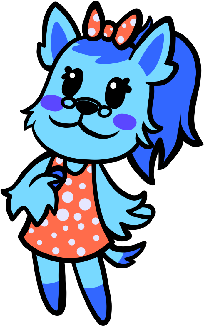 Animal Crossing Yorkie By Penn92evans I'm Slowly Trying - Cartoon Clipart (1280x1280), Png Download