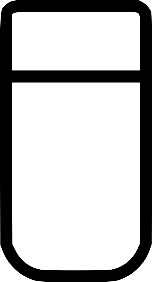 Milk Glass Comments Clipart (530x980), Png Download