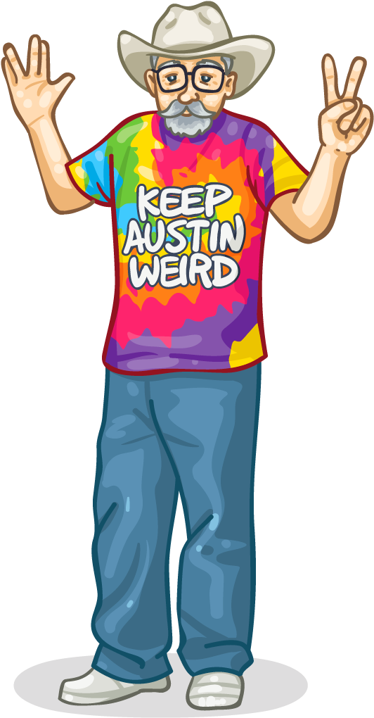 Keep Austin Weird - Png Keep Austin Weird Clipart (1024x1024), Png Download