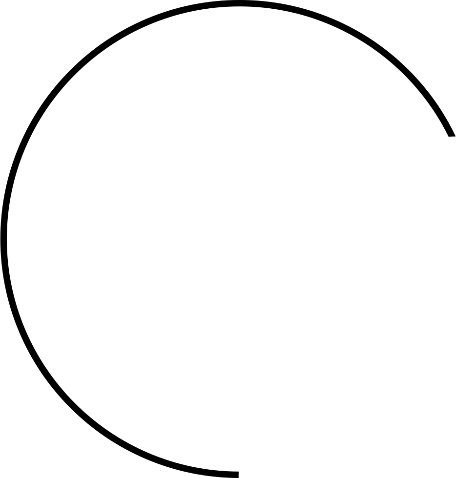 934 X 980 8 - Circle Clipart (934x980), Png Download