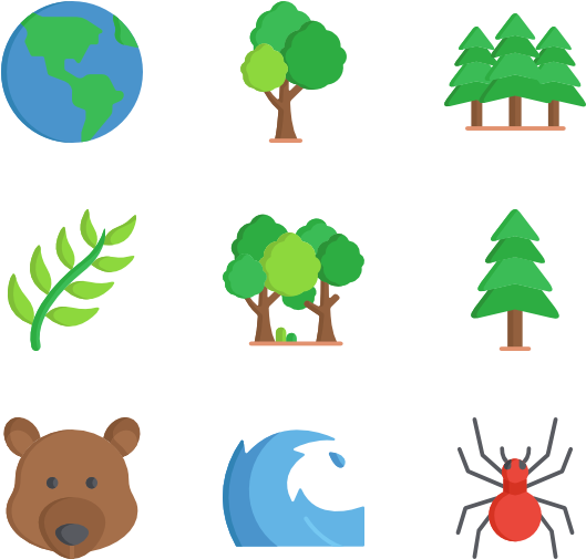 Wildlife Clipart (600x564), Png Download