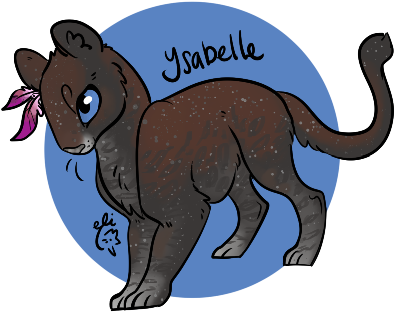 Chibi Of A Lioness - Cartoon Clipart (850x785), Png Download
