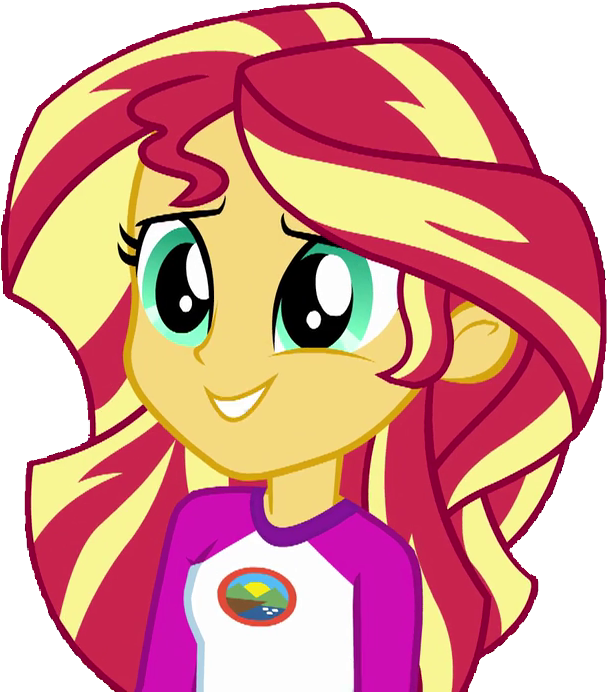 Fella, Camp Everfree Outfits, Cute, Equestria Girls, - Sunset Shimmer Eqg Png Clipart (615x698), Png Download