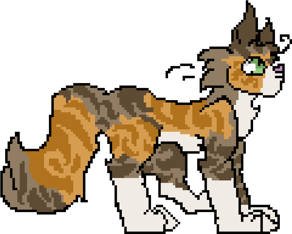 Stripe Pixel Art - Cartoon Clipart (1200x800), Png Download