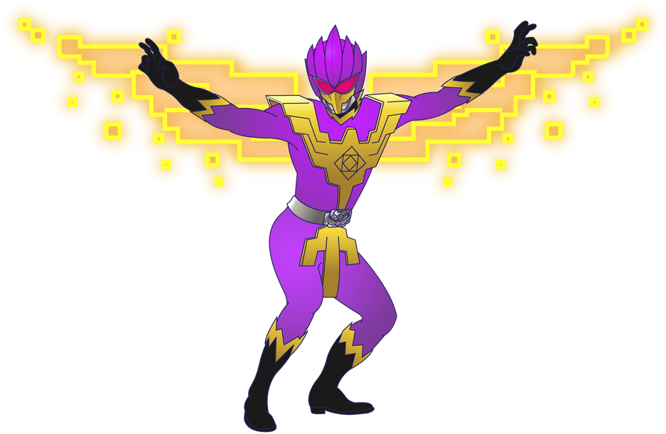 1024 X 724 1 - Zyuohger Zyuoh Cube Png Clipart (1024x724), Png Download