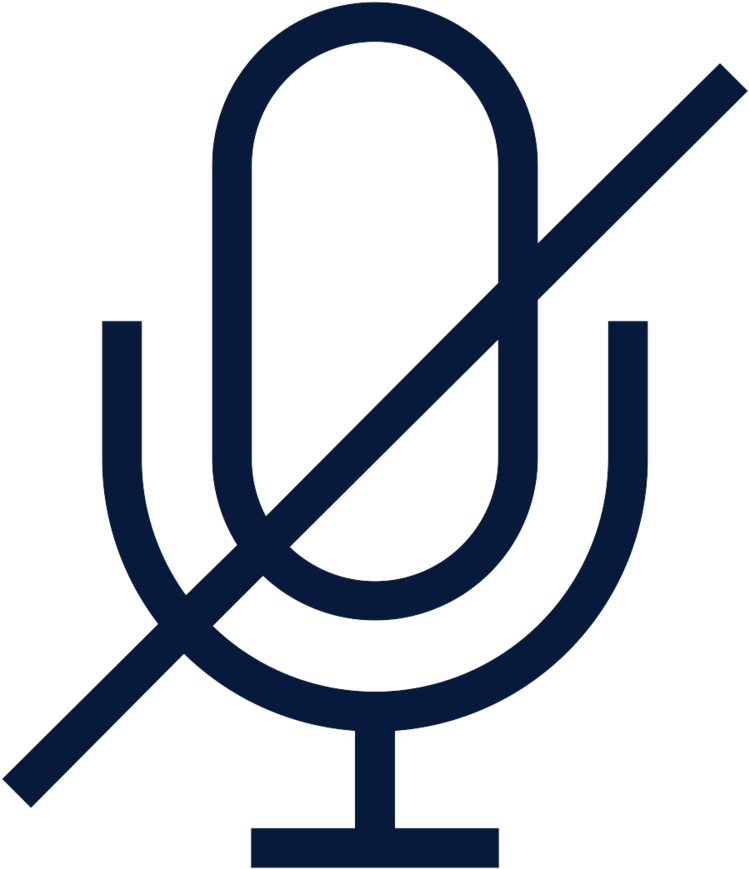 My Child Will Be Heard - Microphone Disabled Icon Clipart (1000x1000), Png Download