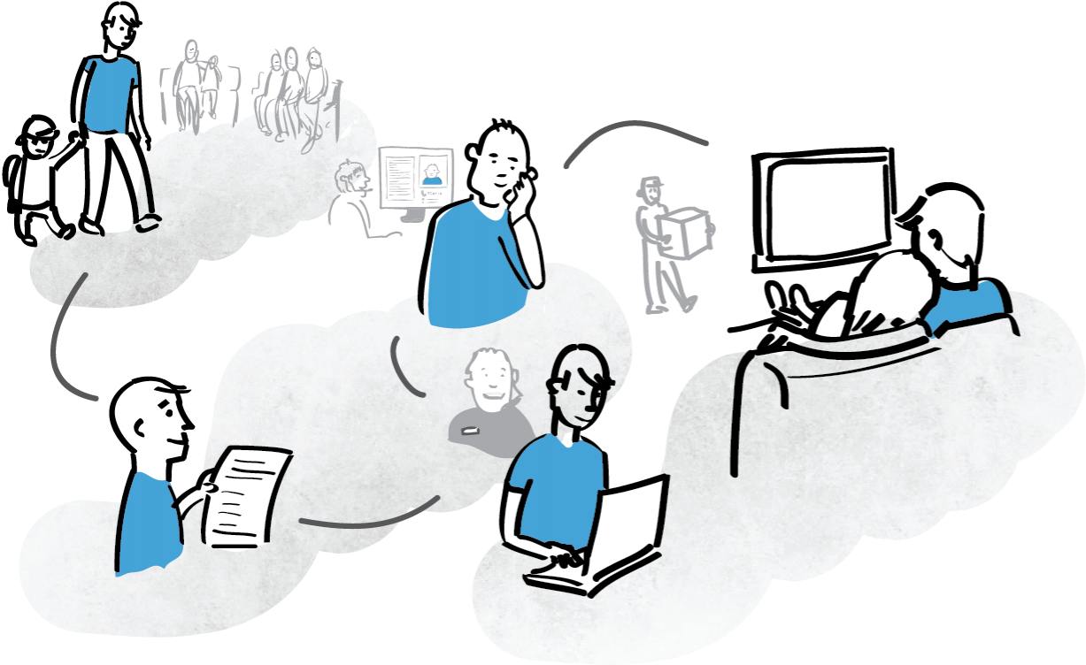 Engage Customers And Connect The Organisation Clipart (1227x752), Png Download