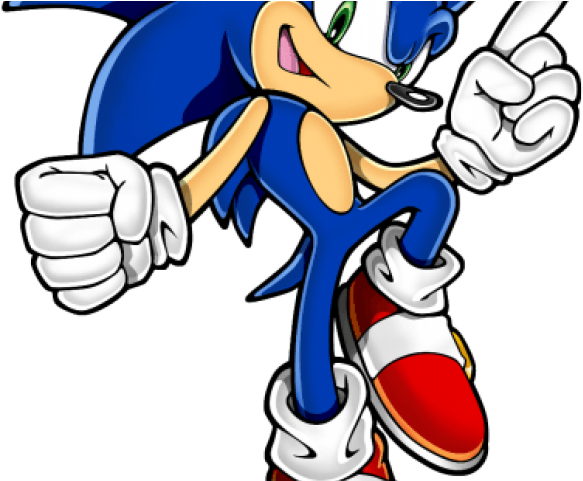 Emerald Clipart Sonic Rush - Sonic Rush Adventure Sonic - Png Download (640x480), Png Download