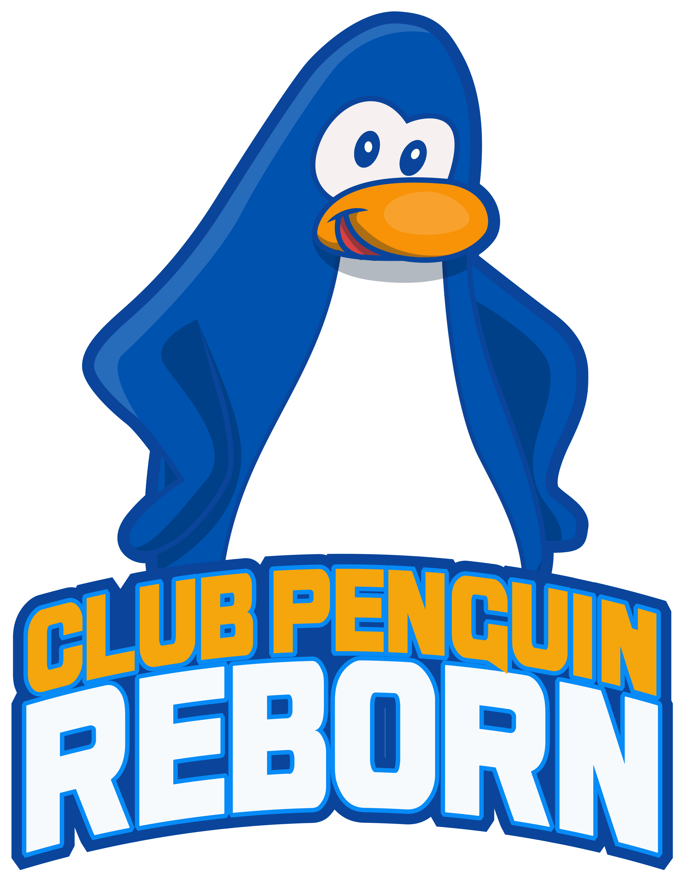 Oasis Clipart Private Island - Adã©lie Penguin - Png Download (2400x3084), Png Download