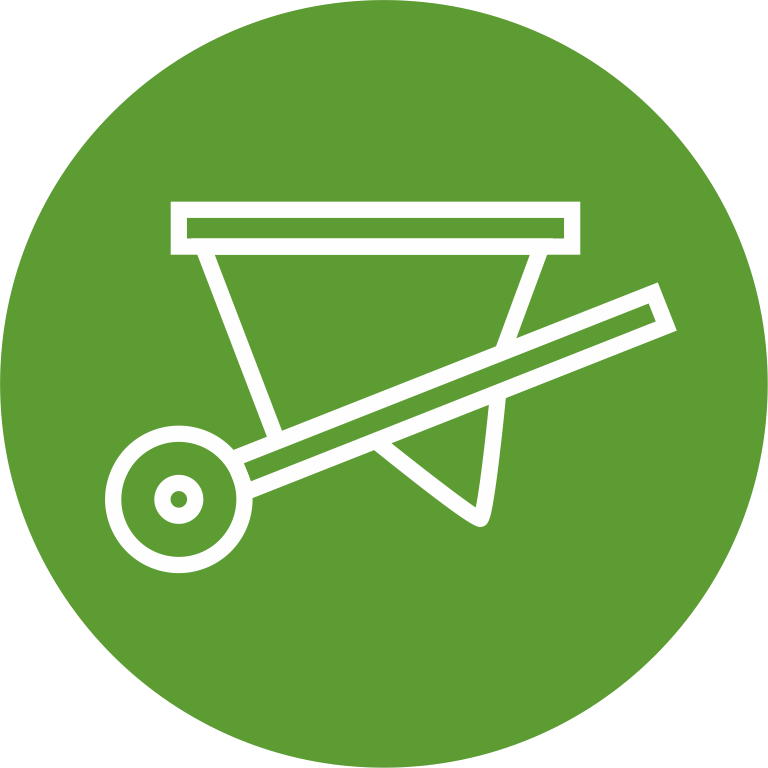 Garden Maintenance - Circle Clipart (768x768), Png Download