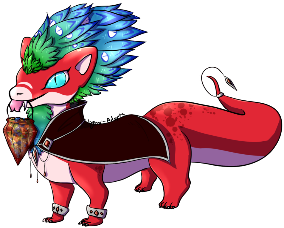 Tiny Vampire By Arivlis - Cartoon Clipart (953x768), Png Download