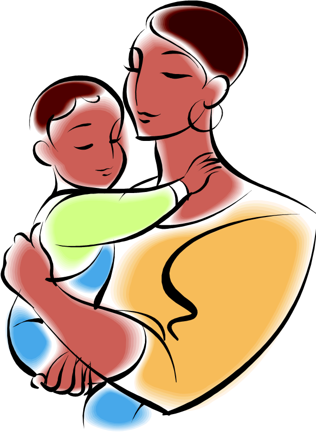 Motherchild - Breastfeeding Support Group Clipart (639x863), Png Download