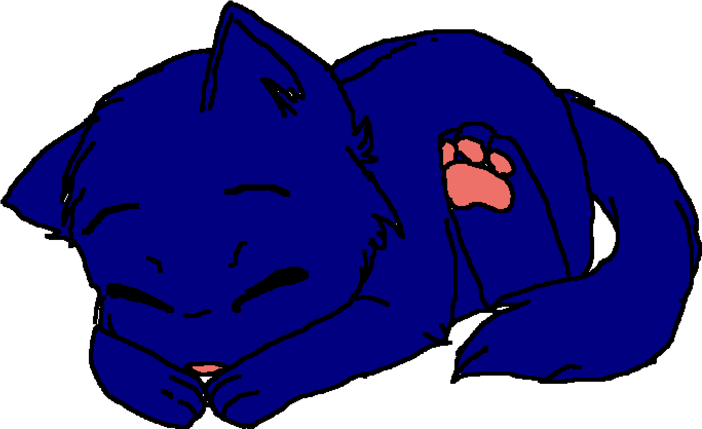 Iris Pup Sleeps Clipart (1400x1280), Png Download