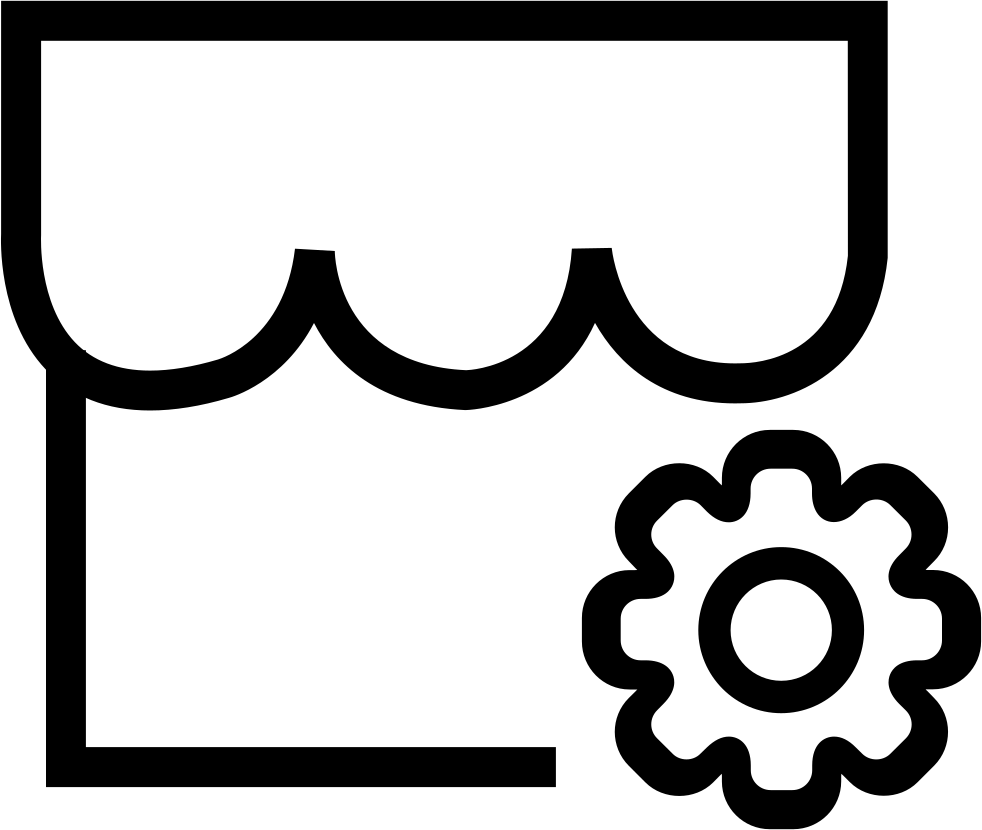 Png File Svg - Engranaje Blanco Y Negro Clipart (982x830), Png Download