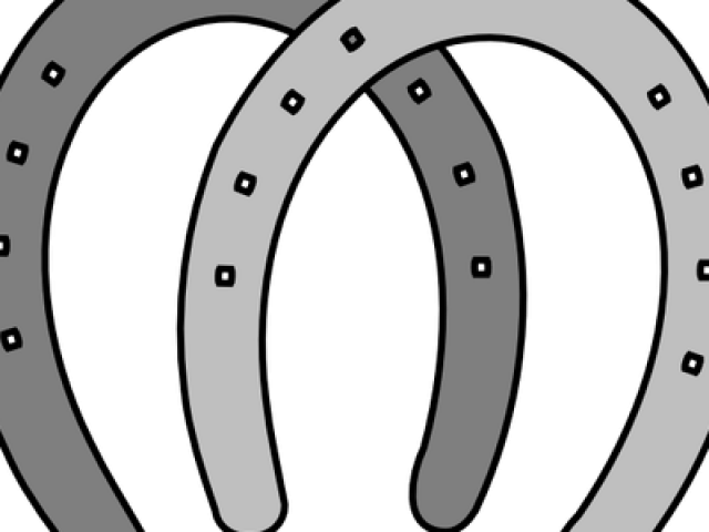 Mustang Clipart Horseshoe - Horseshoe Transparent - Png Download (640x480), Png Download