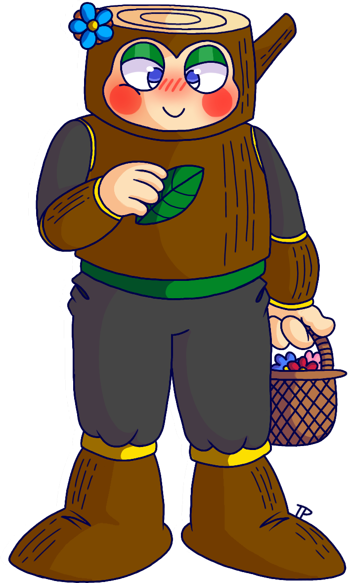 It's Wood Man, One Of My Favorite Robot - Cartoon Clipart (900x1200), Png Download