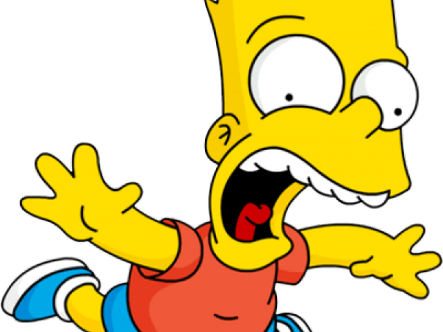 Bart Simpson Clipart (640x480), Png Download