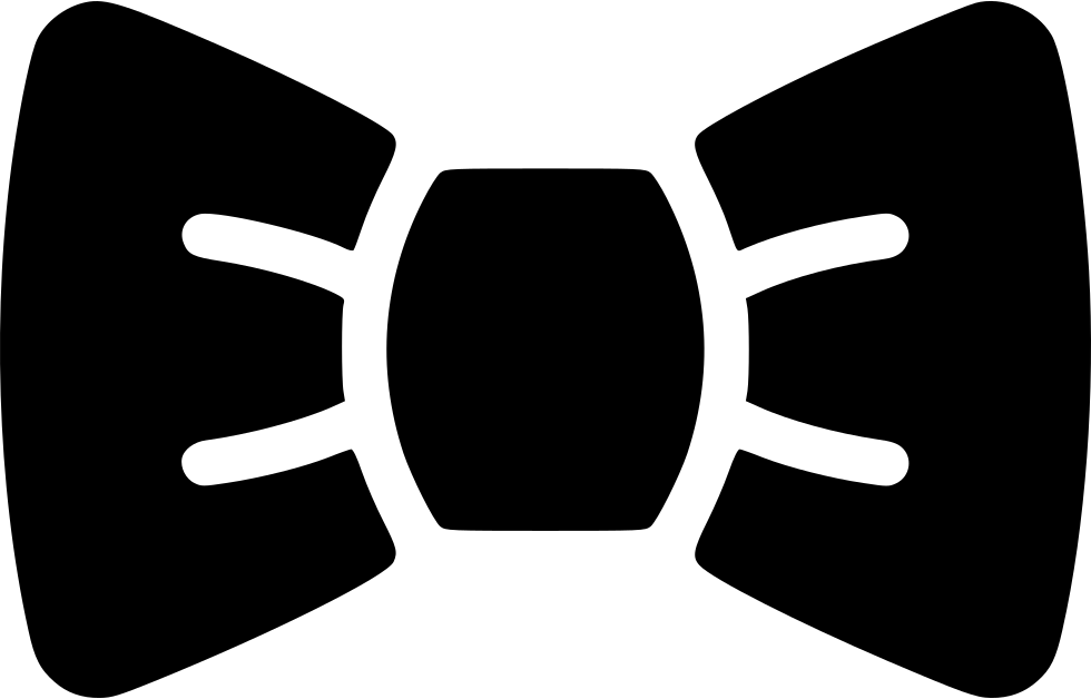 Bow Tie Svg Png Icon Free Download 471963 Onlinewebfonts - Moño De Traje Png Clipart (980x628), Png Download