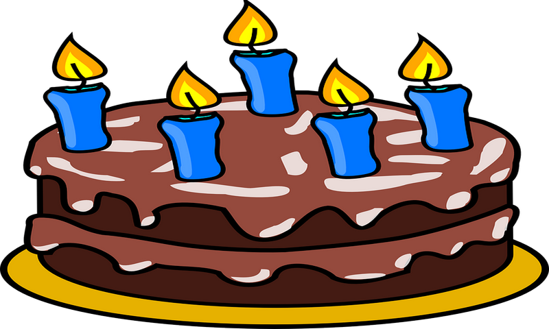 Clipart Image Of Cake - Png Download (800x480), Png Download