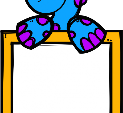 School Clipart Clipart School Folder - Bordes De Dinosaurios Para Niños - Png Download (640x480), Png Download