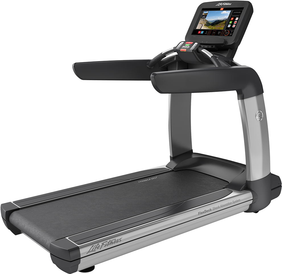 Platinum Club Series Treadmill - Life Fitness Flexdeck Treadmill Clipart (1000x1000), Png Download