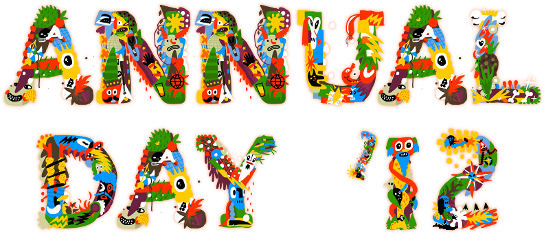 Youth For Seva Day - Annual Day Celebration Png Clipart (825x385), Png Download