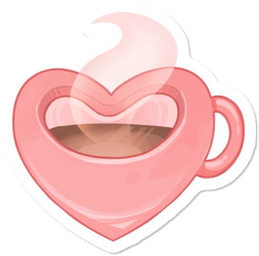 Coffee/heart - Heart Clipart (1200x650), Png Download