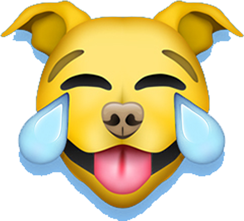 Pitbull Emoji Messages Sticker-6 Clipart (618x618), Png Download