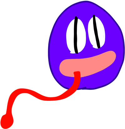 Tongue Slime Clipart (617x617), Png Download