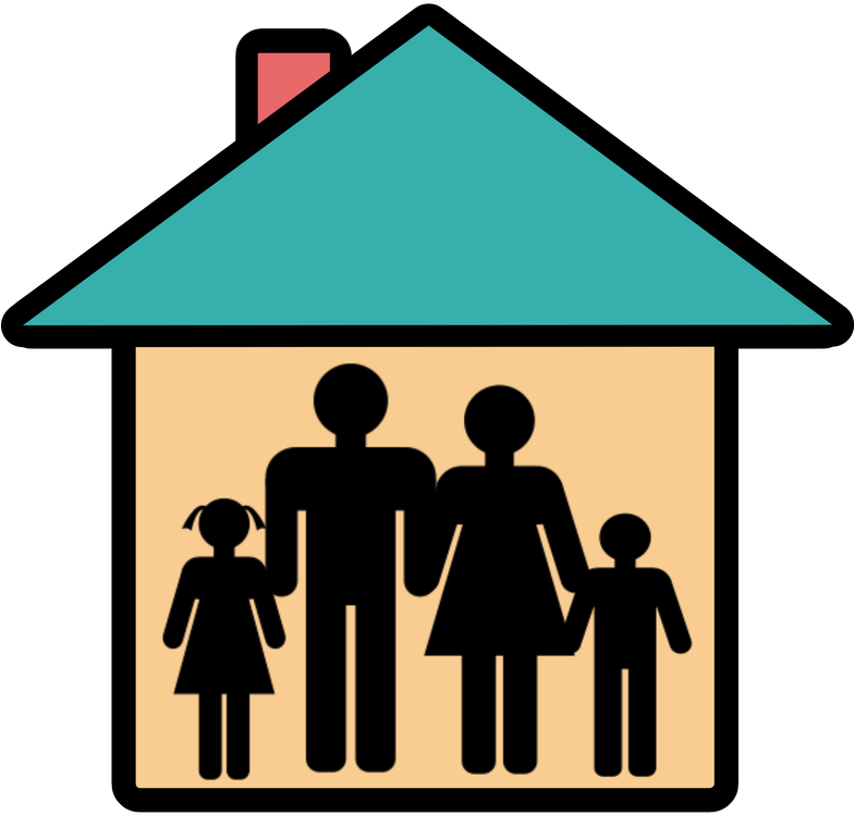 The Federal Housing Choice Voucher Program Plays A - Pictogramme Famille Png Clipart (783x800), Png Download