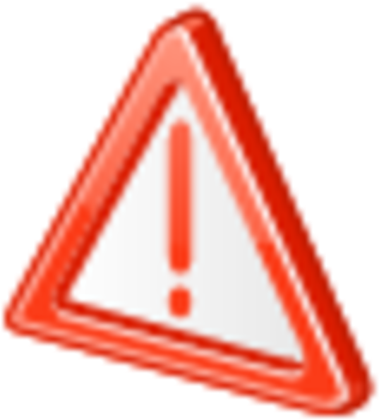 Source - Www - Clker - Com - Report - Attention Clipart - Transparent Error Icon Png (600x600), Png Download