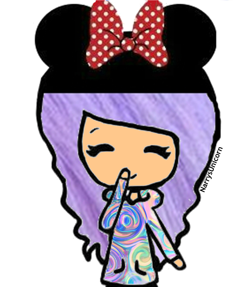 Instagramm Clipart Cartoon - Minnie Mouse Girl Drawing - Png Download (950x1172), Png Download
