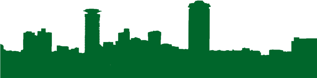 Skyline Clipart (1200x305), Png Download