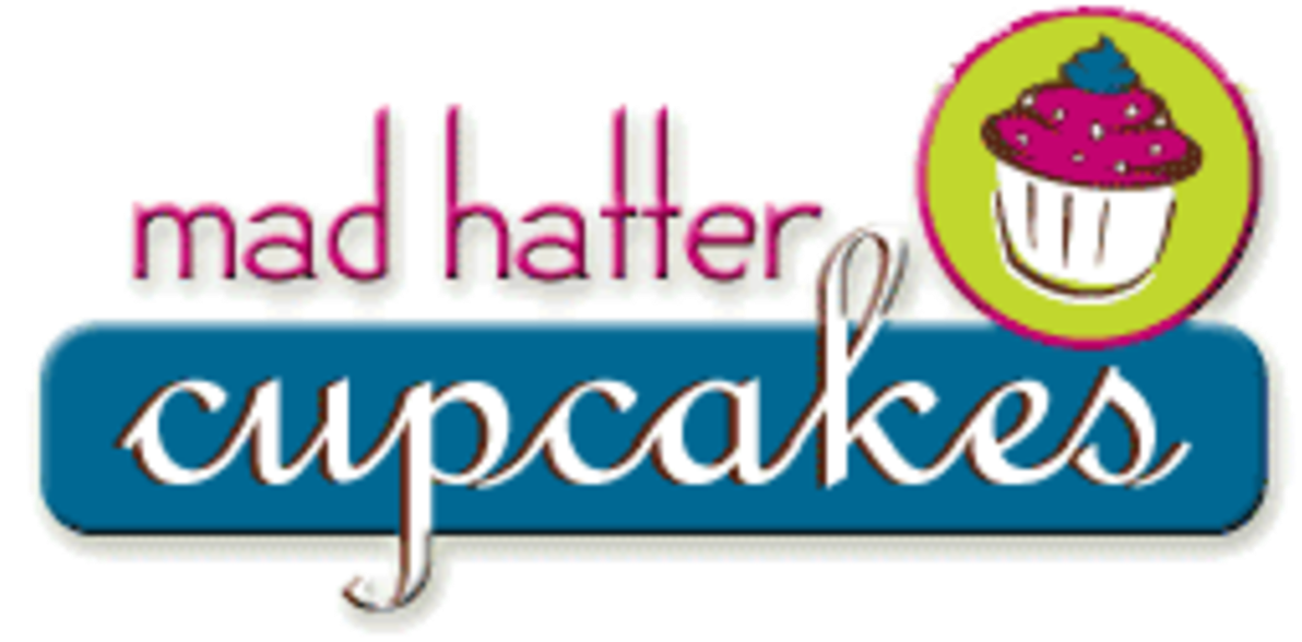 Mad Hatter Cupcakes Clipart (1200x640), Png Download