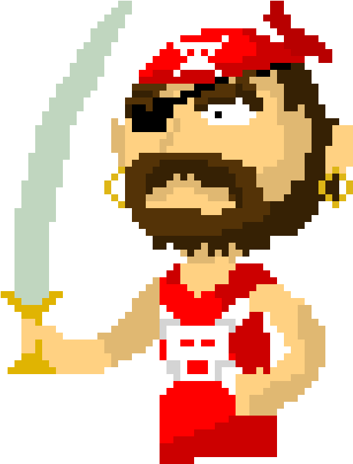 Pirate - Cartoon Clipart (770x750), Png Download