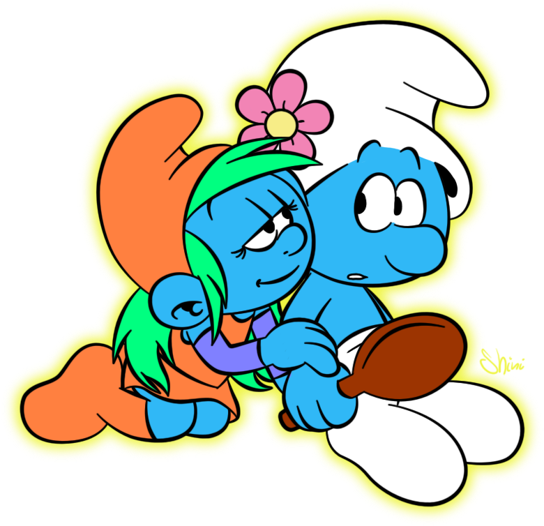 Image Download Could You Look At Something Else For - Smurf Family Clipart - Png Download (801x759), Png Download