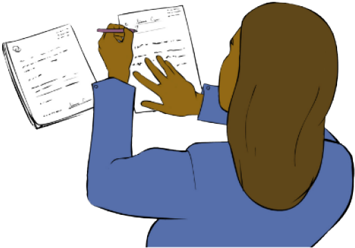 Folders Clipart Paperwork - Cartoon - Png Download (640x480), Png Download