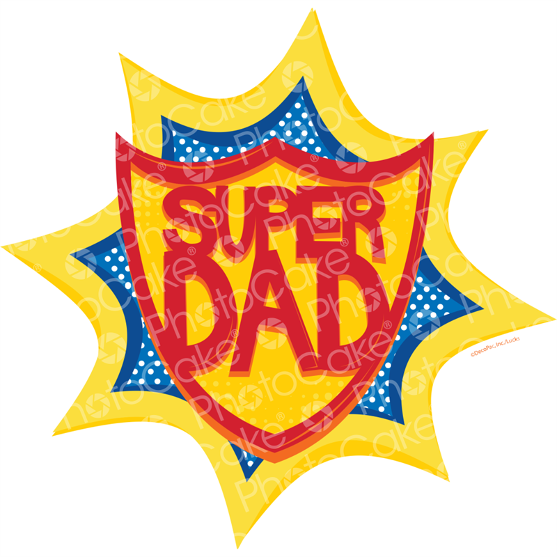 Super Dad - Image - Illustration Clipart (800x800), Png Download
