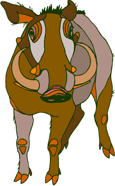 Warthog Clip Art - Clip Art - Png Download (467x750), Png Download