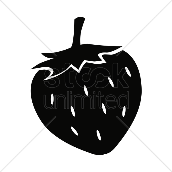 Strawberry Graphic Sellos Pinterest - Illustration Clipart (600x600), Png Download