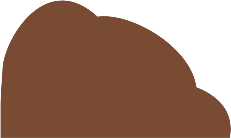 A Brown Slider Bubble Clipart (1024x1004), Png Download